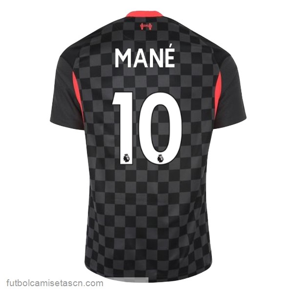 Camiseta Liverpool NO.10 Mane 3ª 2020/21 Negro